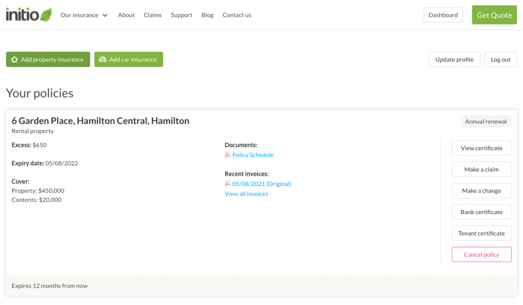 How do I buy my first policy? Initio Insurance NZ